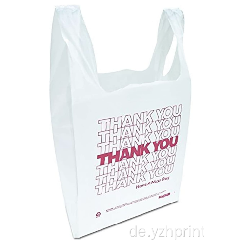 recycelbare Taschen Plastik -Einkaufstaschen